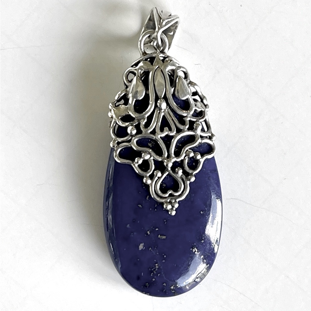 DOUG PAULUS* Vibrant Blue Lapis Lazuli Pendant